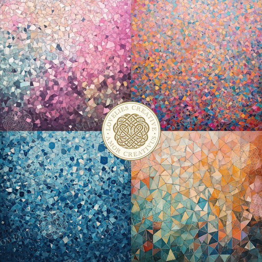 Geometric Paint Digital Surface Pack