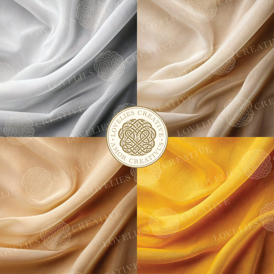 Organza & Chiffon Fabric Digital Surface Pack