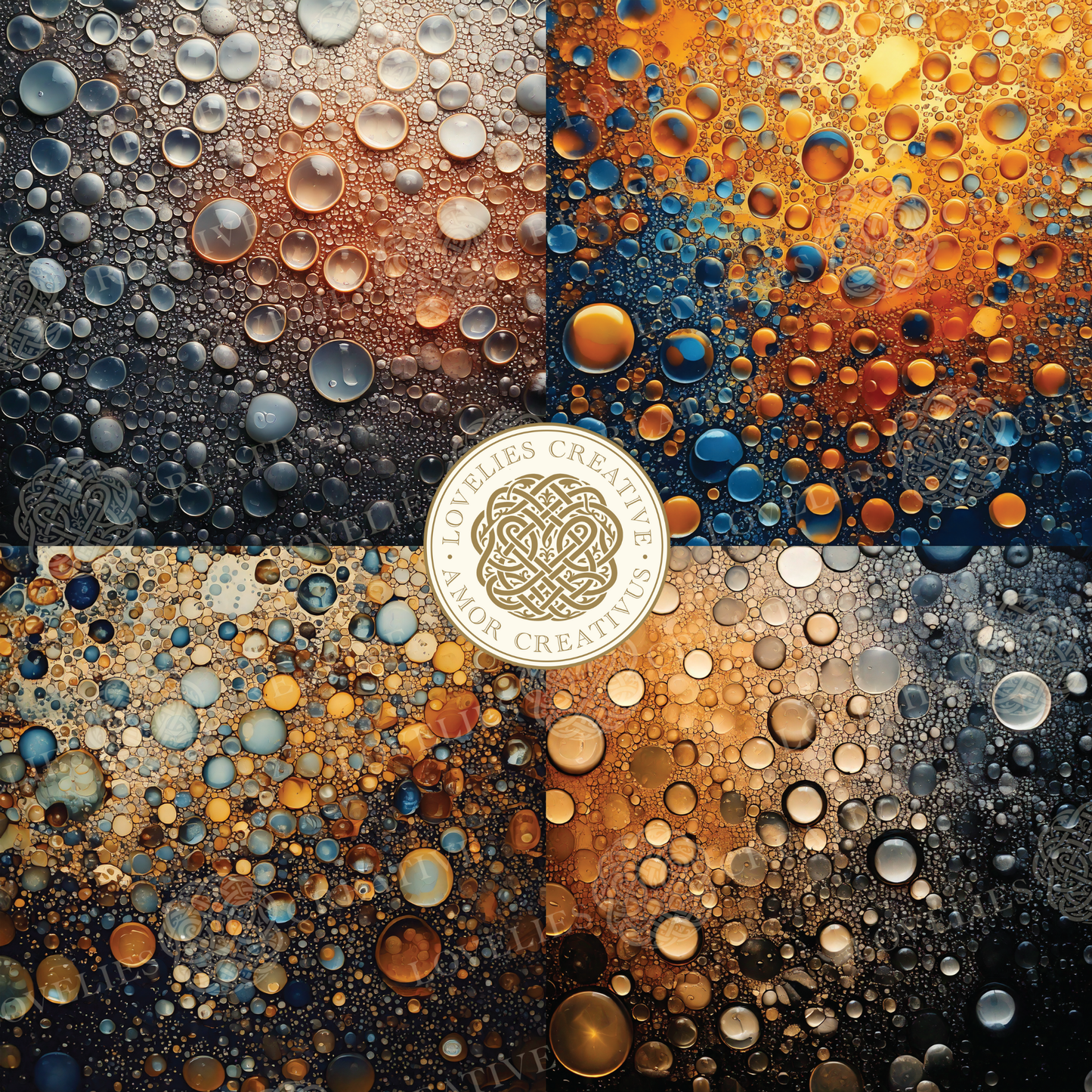 Bubble Texture Digital Surface Pack
