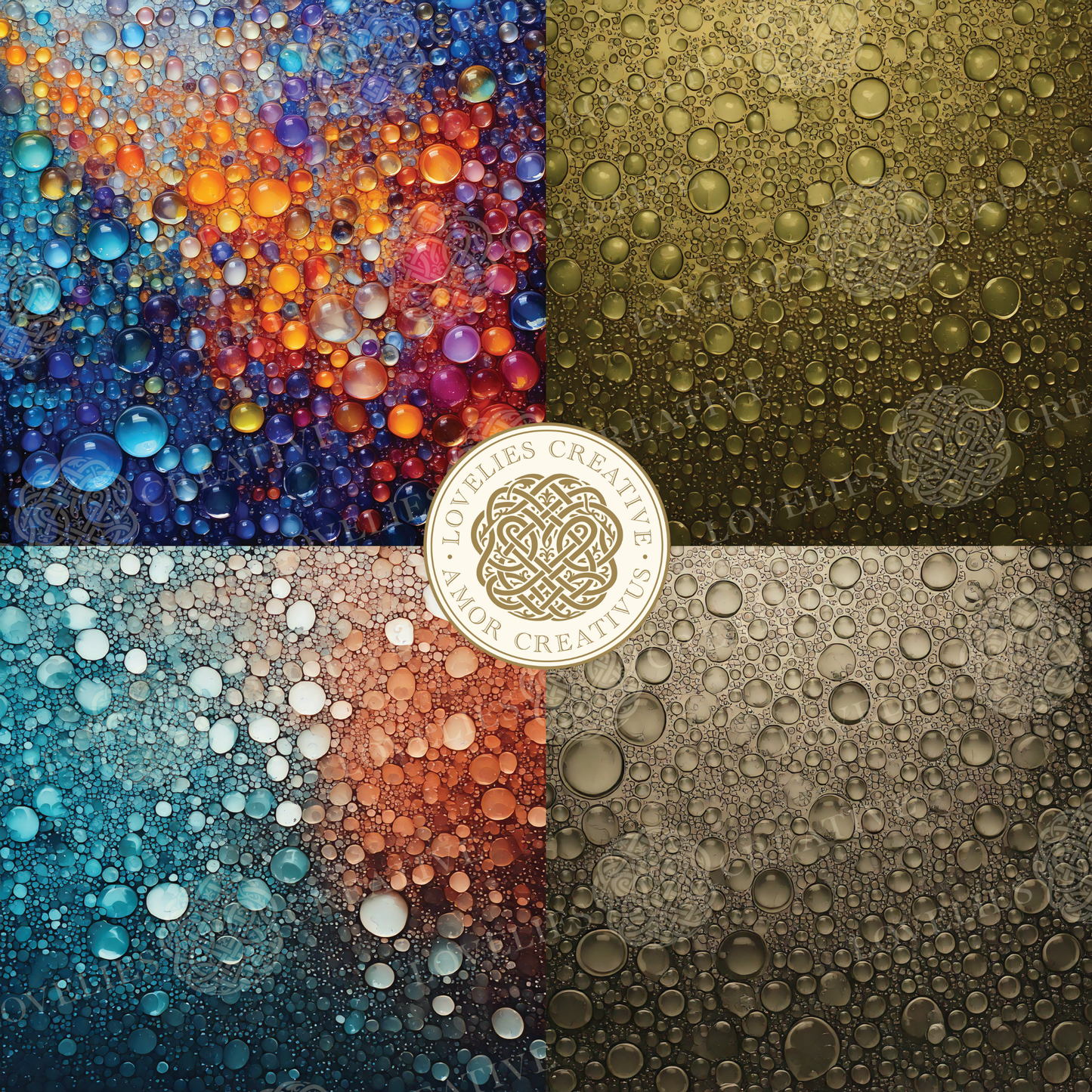 Bubble Texture Digital Surface Pack
